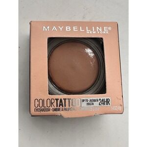 Maybelline Color Tattoo 24HR Cream Eyeshadow 10 VIP‎ 0.14oz New In Box
